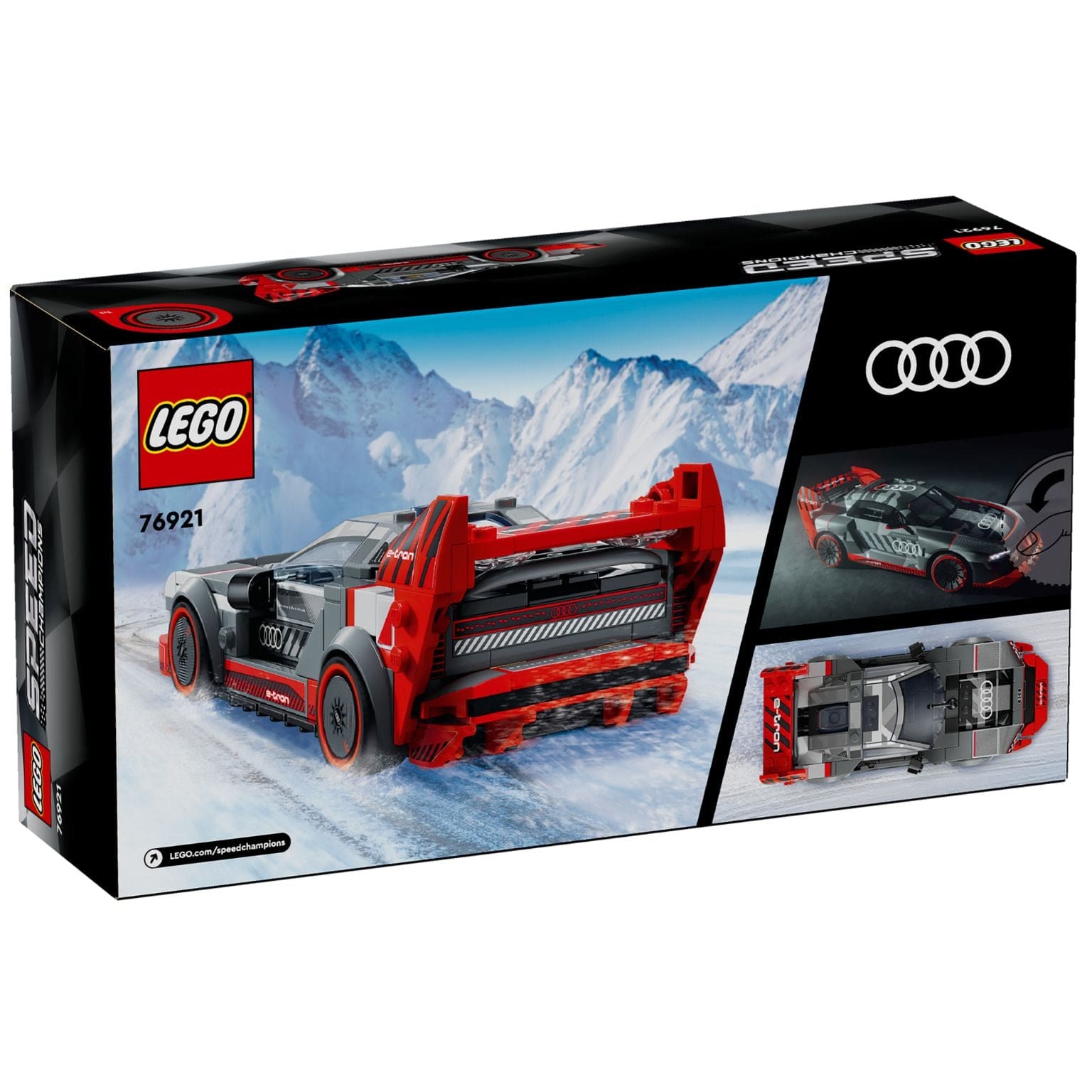 Apresentamos Lego Speed Champions - Carro de Corrida Audi S1 e-tron quattro com o SKU 667692124 recomendado para + 9 anos
