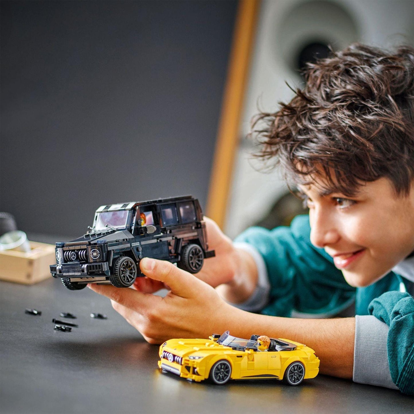 Apresentamos Lego Speed Champions - Mercedes-AMG G 63 e Mercedes-AMG SL 63 com o SKU 667692425 recomendado para + 10 anos