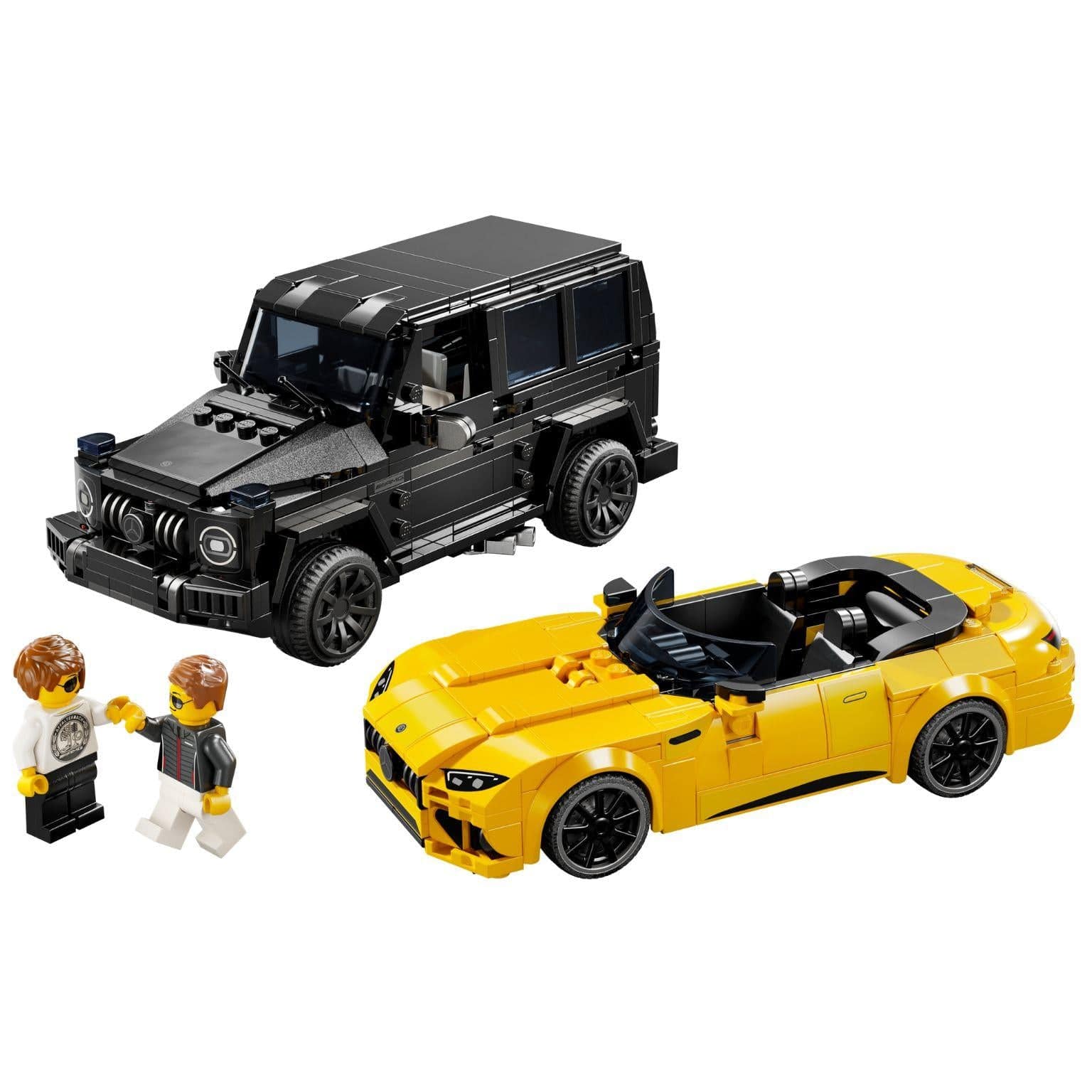 Apresentamos Lego Speed Champions - Mercedes-AMG G 63 e Mercedes-AMG SL 63 com o SKU 667692425 recomendado para + 10 anos
