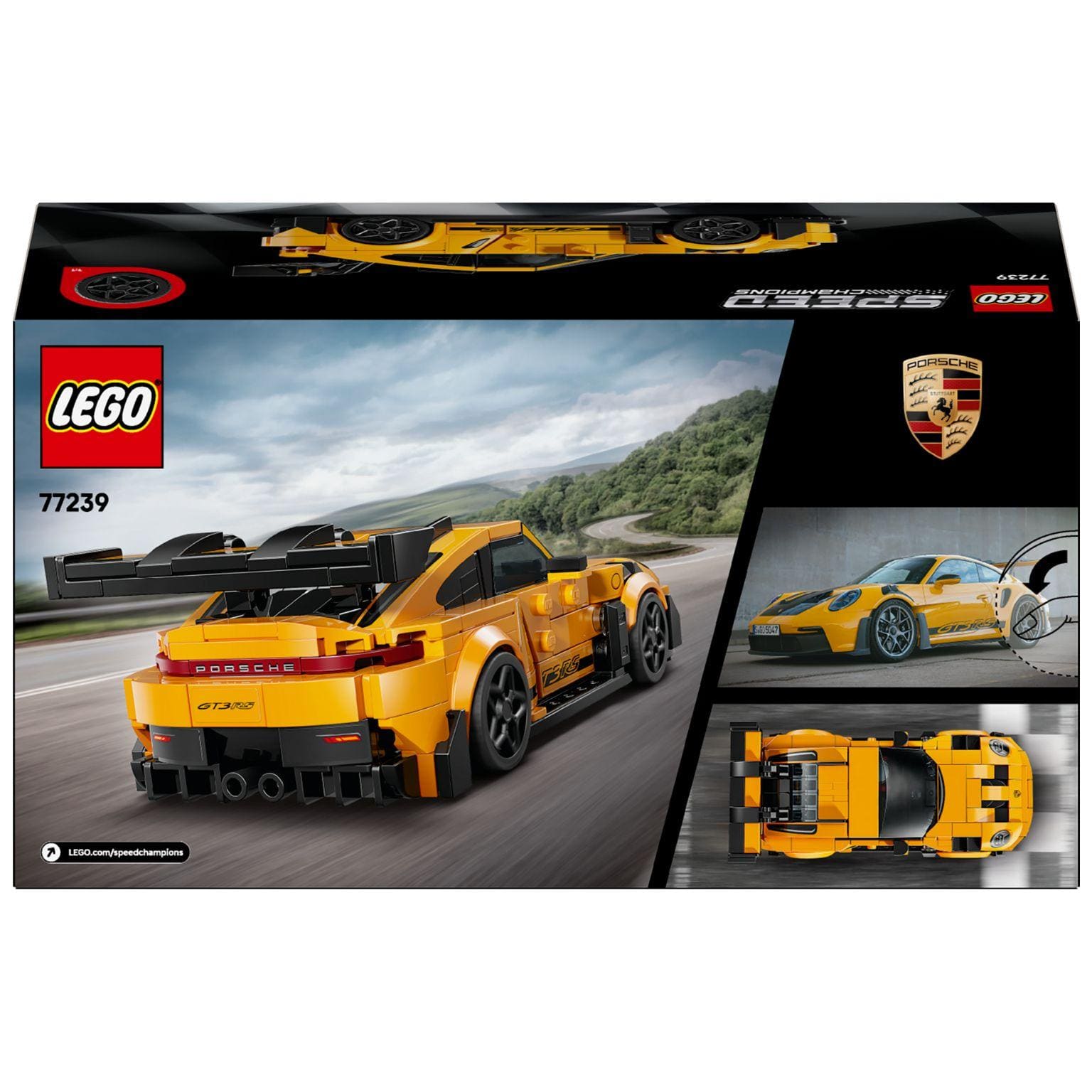 Apresentamos Lego Speed Champions - Supercarro Porsche 911 GT3 RS com o SKU 667723925 recomendado para + 9 anos