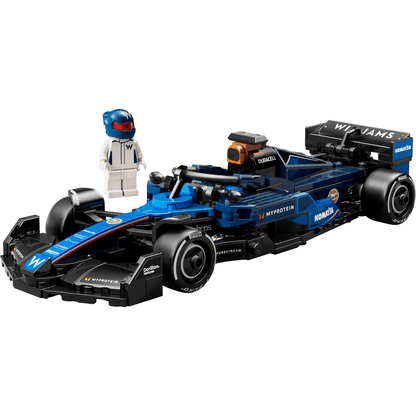 Lego Speed Champions Williams Racing FW46 F1 montado com minifigura do piloto