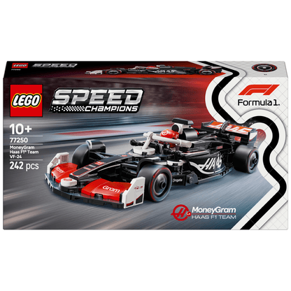 Apresentamos Lego Speed Champions Carro de Corrida MoneyGram Haas F1® Team VF-24 com o SKU 667725025 recomendado para + 10 anos