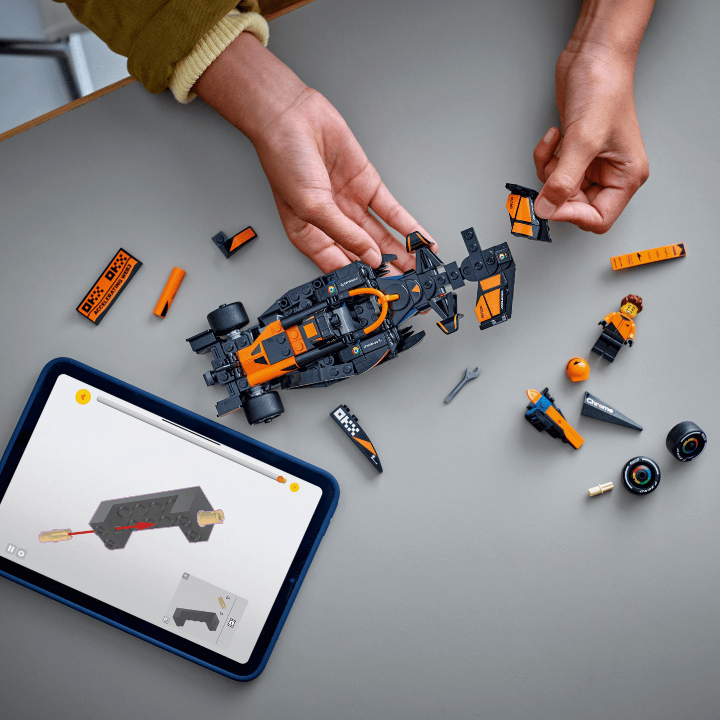 Apresentamos Lego Speed Champions Carro de Corrida McLaren F1® Team MCL38 com o SKU 667725125 recomendado para + 10 anos