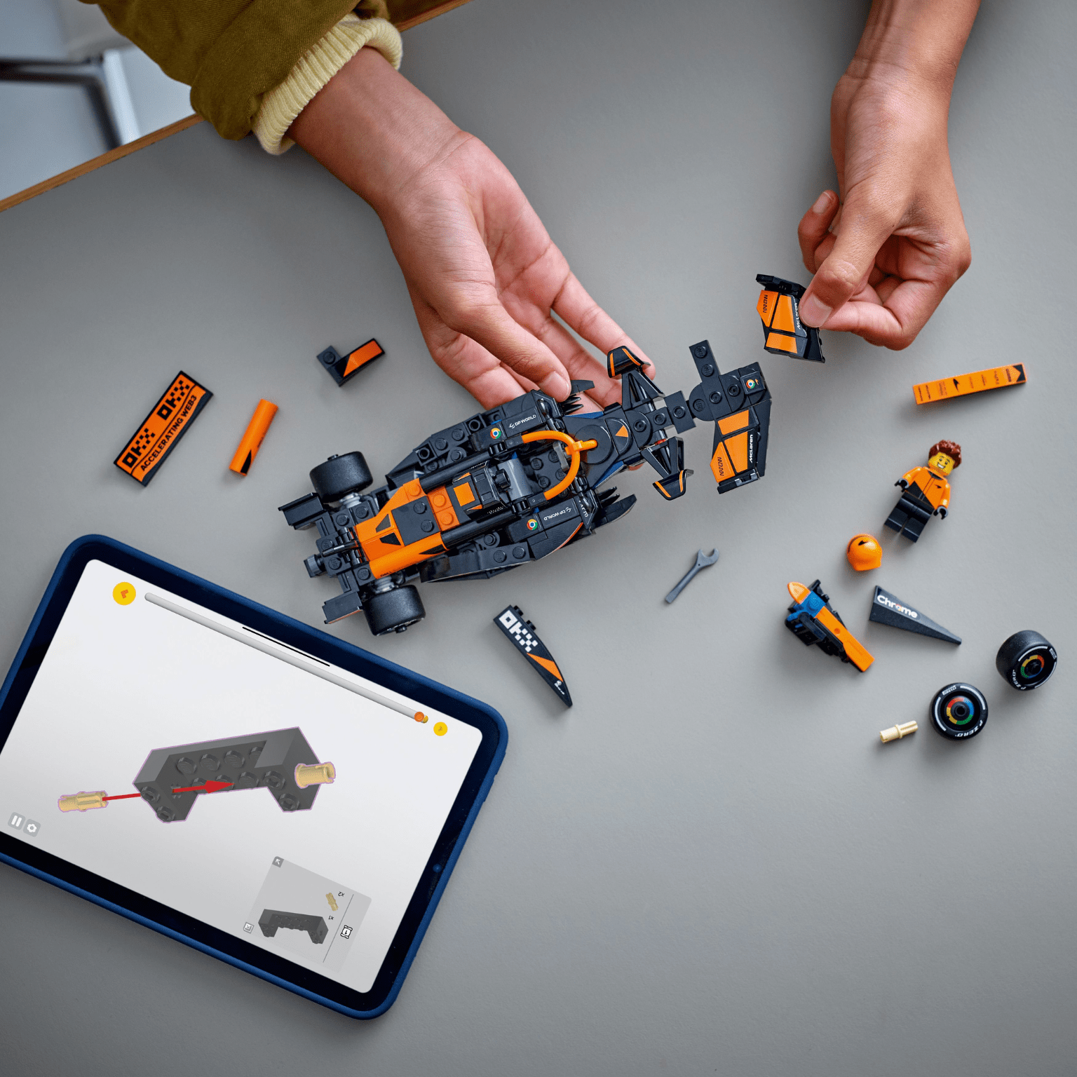 Apresentamos Lego Speed Champions Carro de Corrida McLaren F1® Team MCL38 com o SKU 667725125 recomendado para + 10 anos
