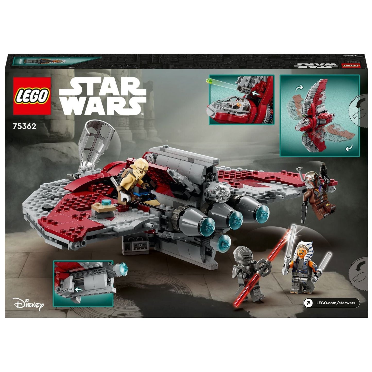 Apresentamos Lego Star Wars - Jedi Shuttle da Ahsoka Tano com o SKU 667536224 recomendado para + 9 anos