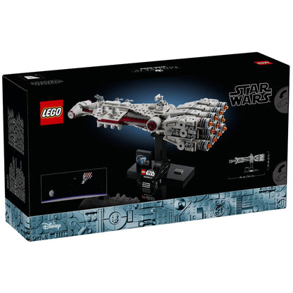 Parte de trás da caixa LEGO Star Wars Tantive IV