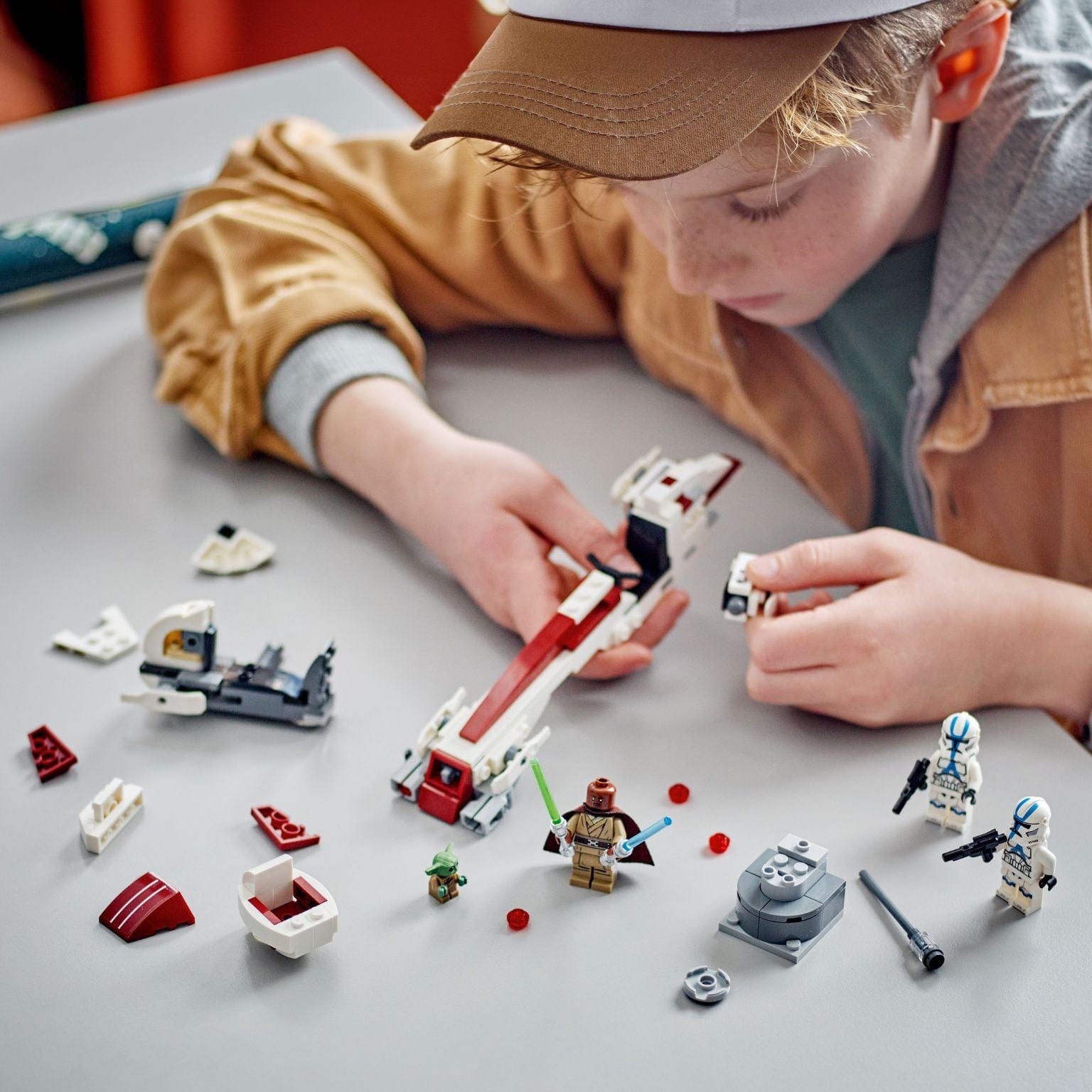 Apresentamos Lego Star Wars - Fuga de BARC Speeder com o SKU 667537824 recomendado para + 8 anos