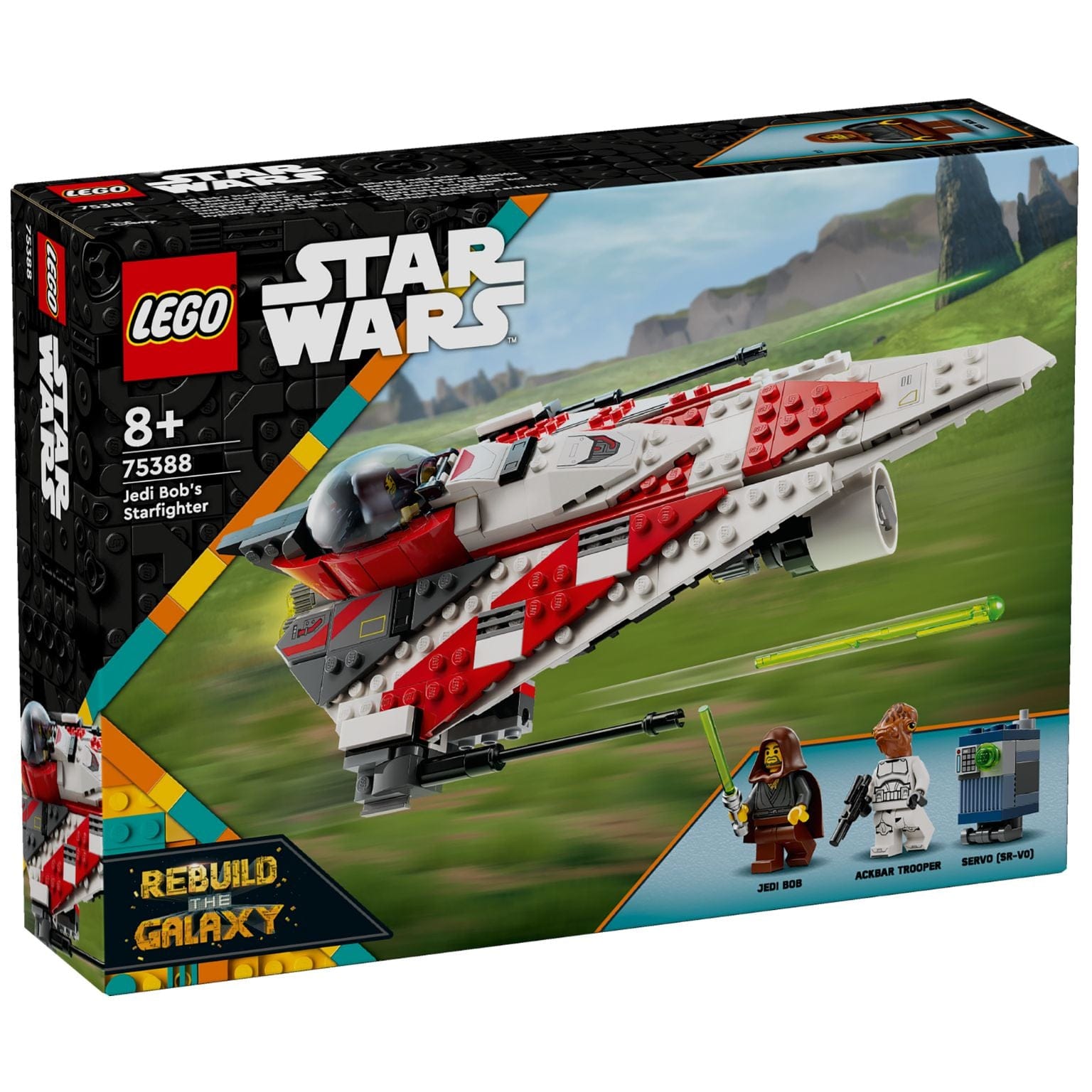 Apresentamos Lego Star Wars - Starfighter de Jedi Bob com o SKU 667538824 recomendado para + 8 anos