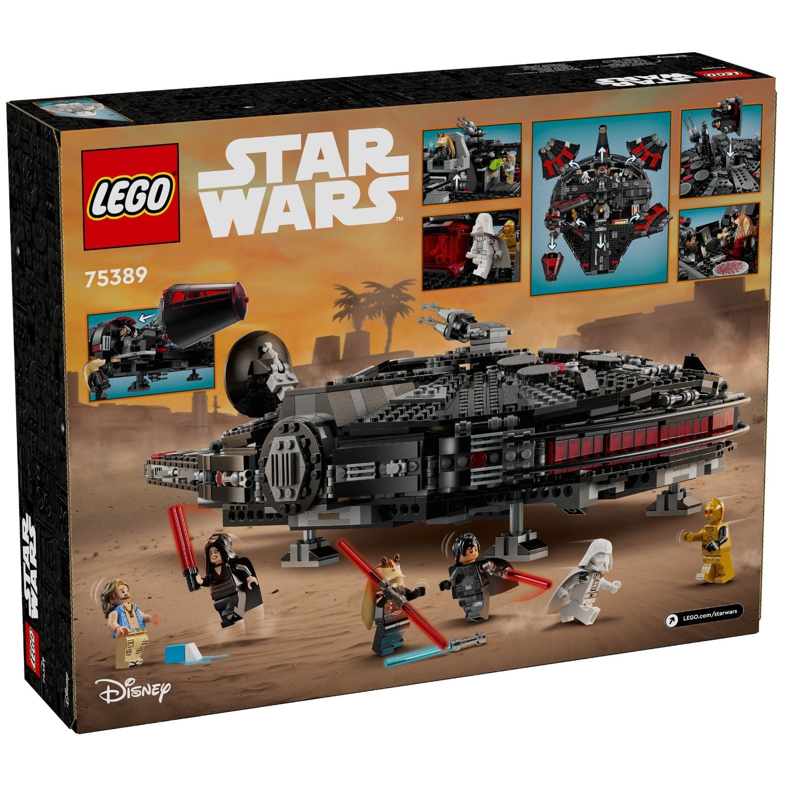 Apresentamos Lego Star Wars - A Dark Falcon com o SKU 667538925 recomendado para + 10 anos