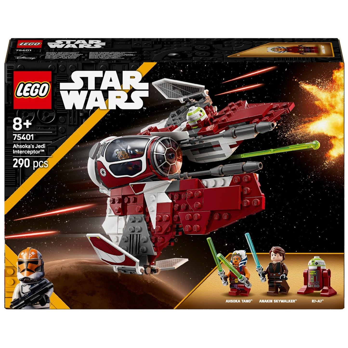 Apresentamos Lego Star Wars - Intercetor Jedi da Ahsoka com o SKU 667540125 recomendado para + 8 anos