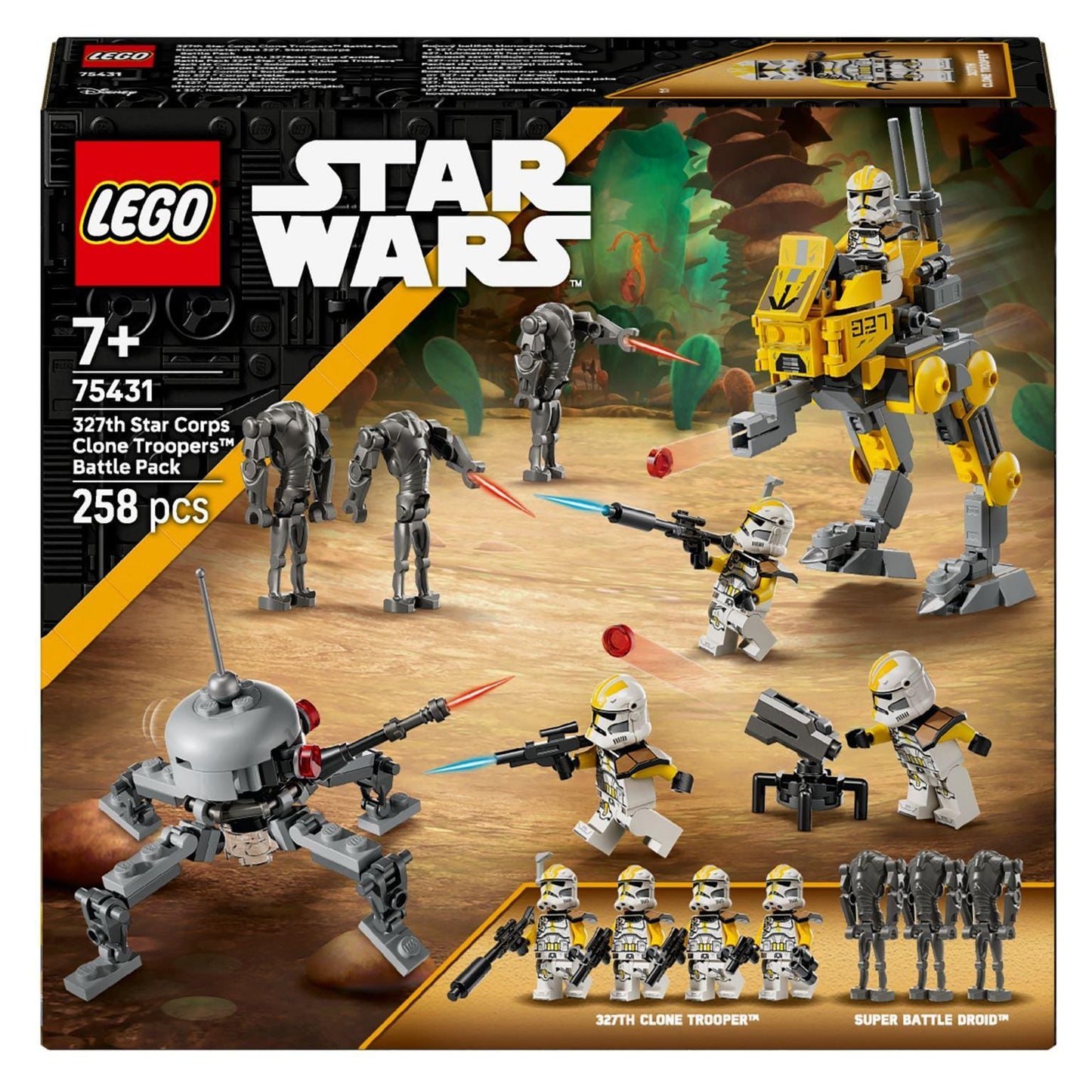 Apresentamos Lego Star Wars - Pack de Combate Soldados Clone do 327.º Corpo Estelar com o SKU 667543125 recomendado para + 7 anos