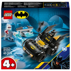 Apresentamos Lego Super Heroes Batman e Batmobile contra Mr. Freeze com o SKU 667630125 recomendado para + 4 anos
