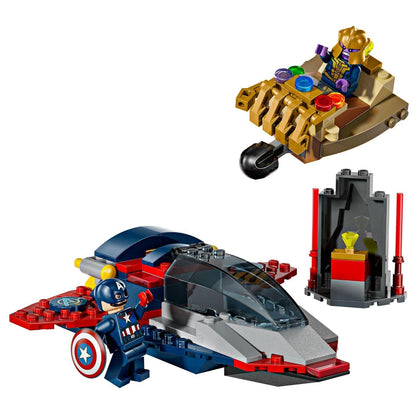 LEGO Super Heroes- Capitão América contra Thanos