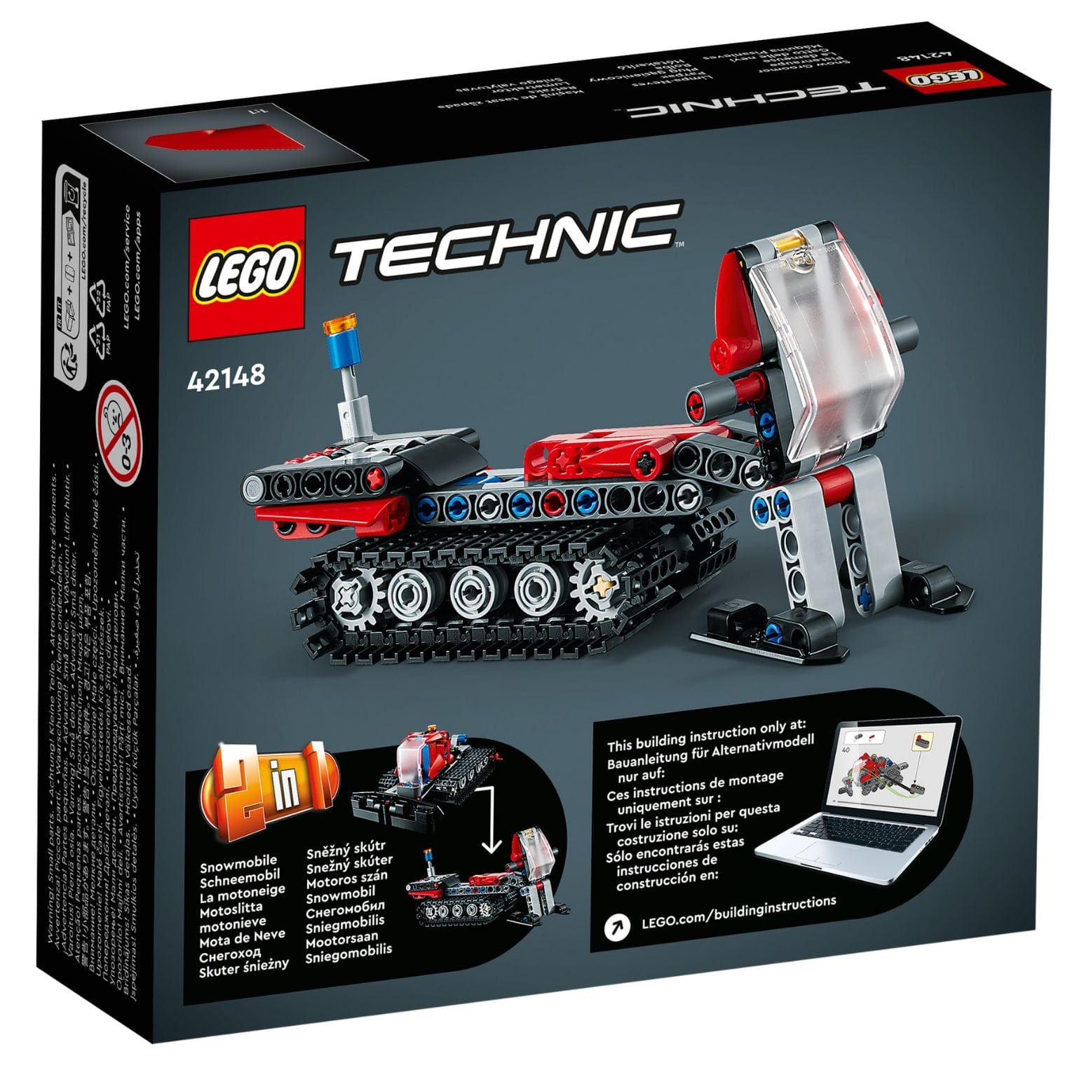 Apresentamos Lego Technic - Limpa-Neves com o SKU 664214824 recomendado para + 7 anos