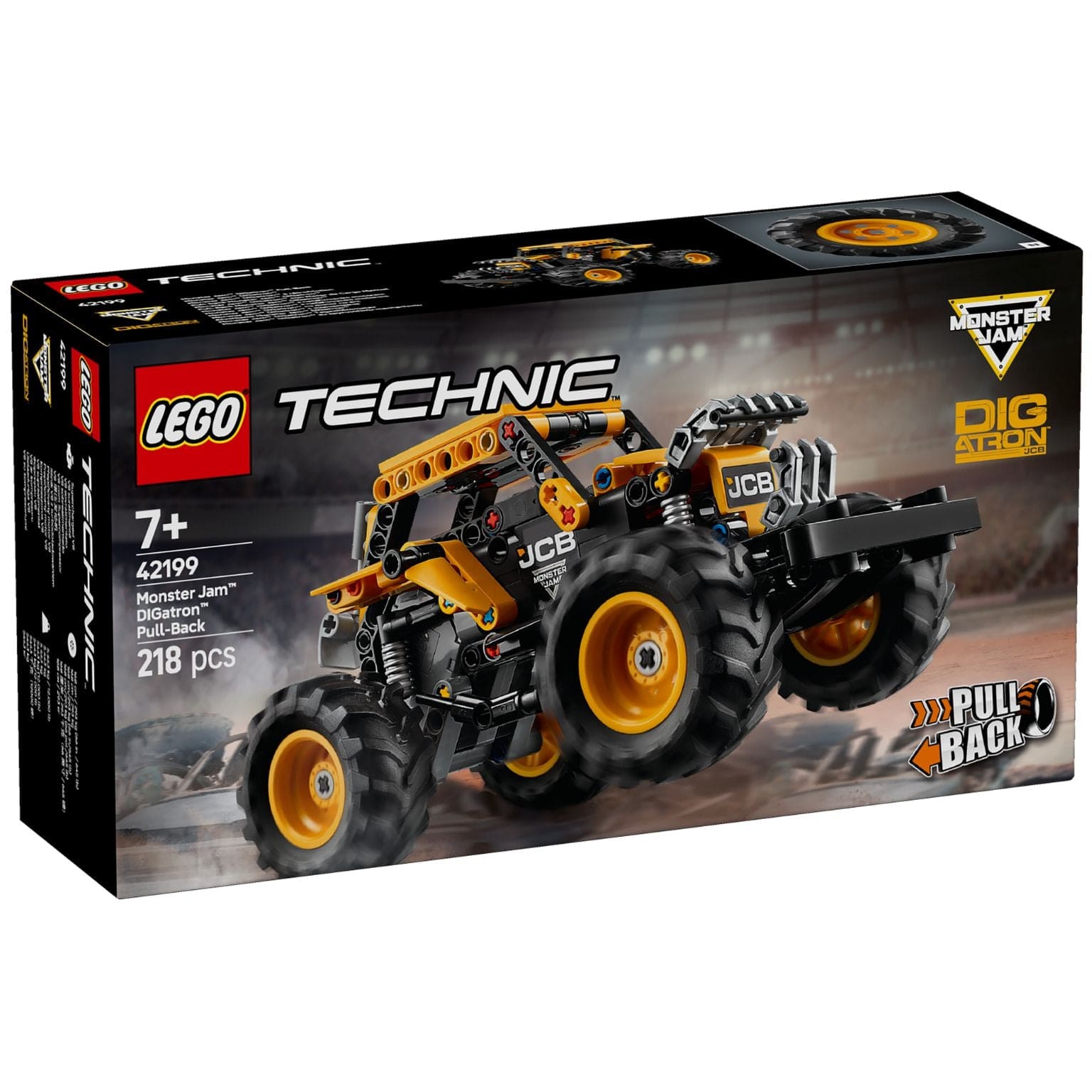 Apresentamos Lego Technic - Pull-Back Monster Jam™ DIGatron com o SKU 664219925 recomendado para + 7 anos