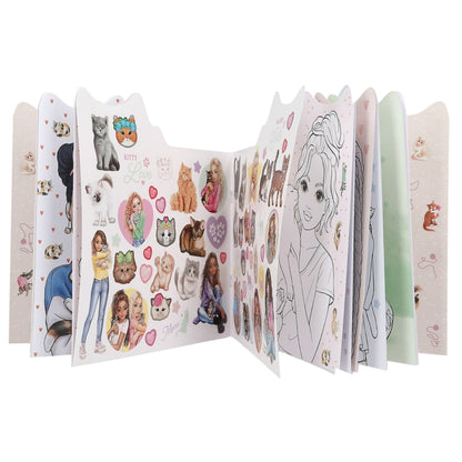 Livro de colorir Kitty