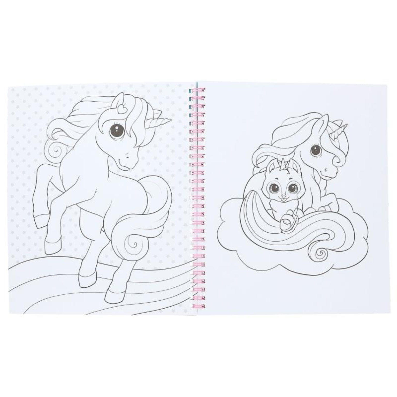 Apresentamos Livro de Colorir Unicórnio Ylvi com o SKU 251249224 recomendado para + 5 anos