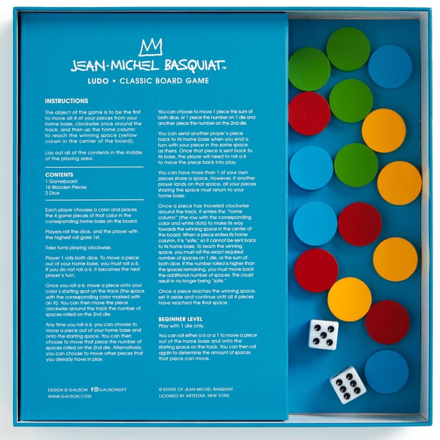 Apresentamos Ludo – Jean-Michel Basquiat com o SKU 868126124 recomendado para + 3 anos