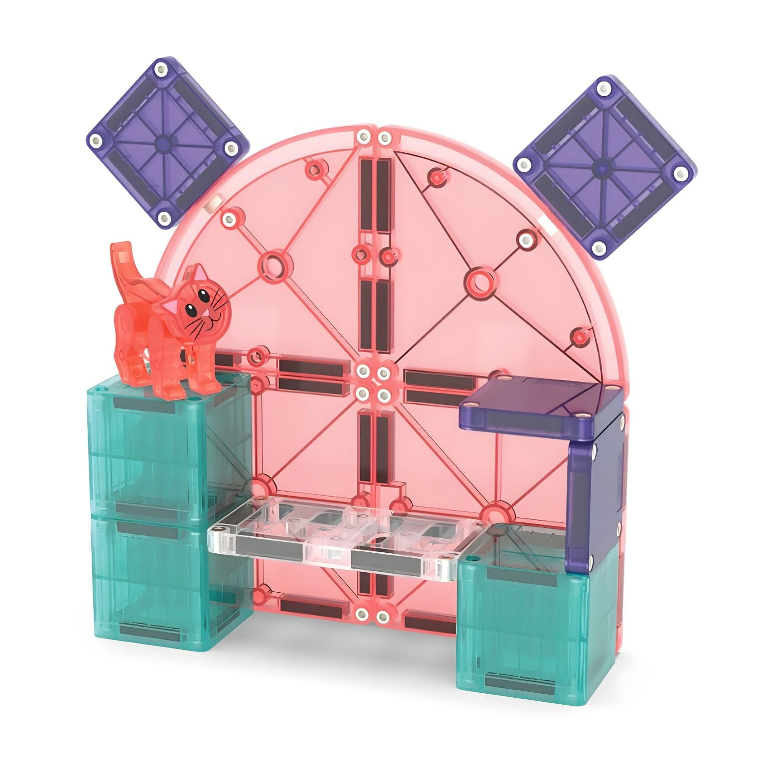 Apresentamos Magna-Tiles Cat Tree com o SKU 771765725 recomendado para + 3 anos