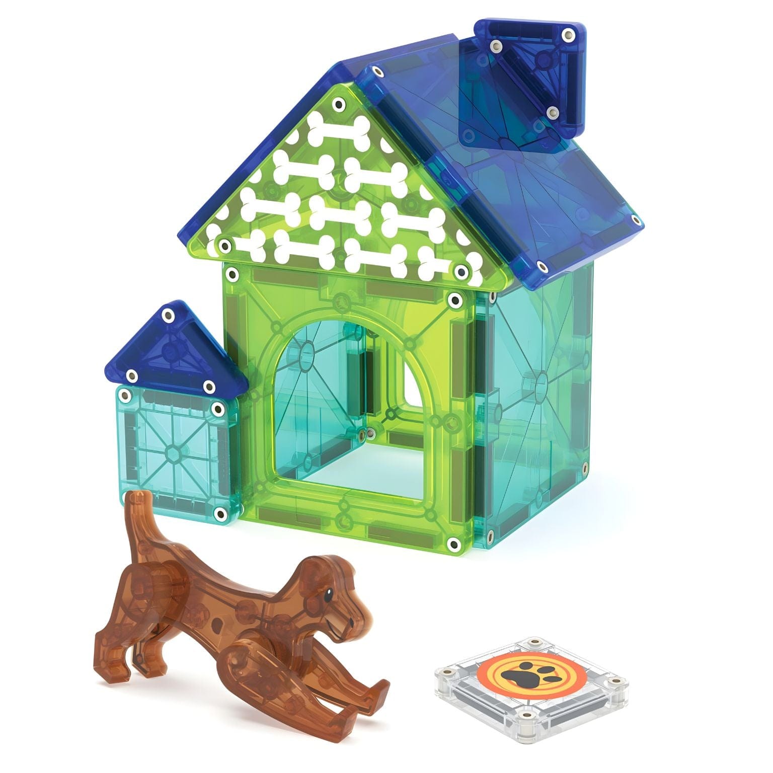 Apresentamos Magna-Tiles Dog House com o SKU 771765625 recomendado para + 3 anos