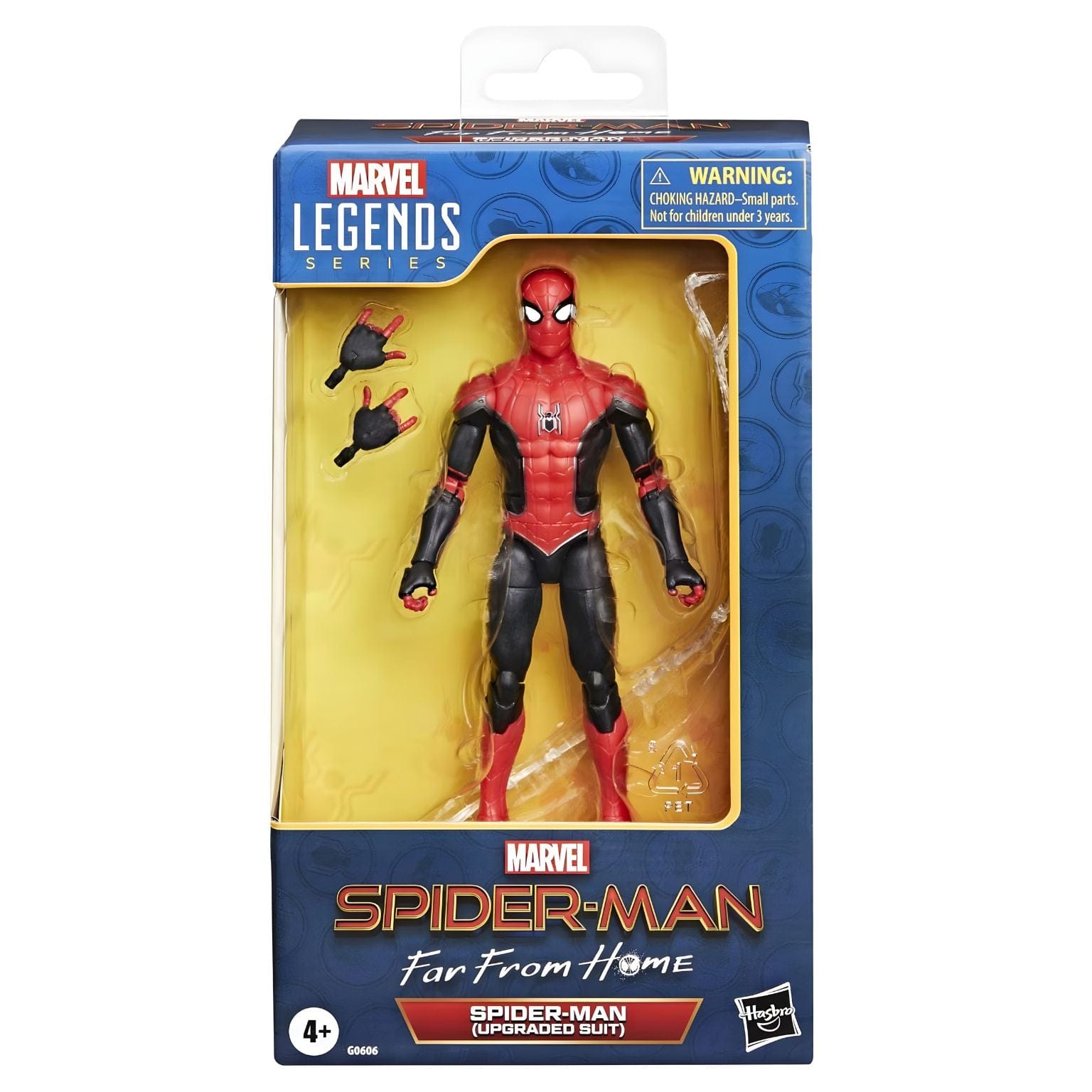 Apresentamos Marvel Legends Series Spider-Man (Upgraded Suit) com o SKU 860606525 recomendado para + 4 anos