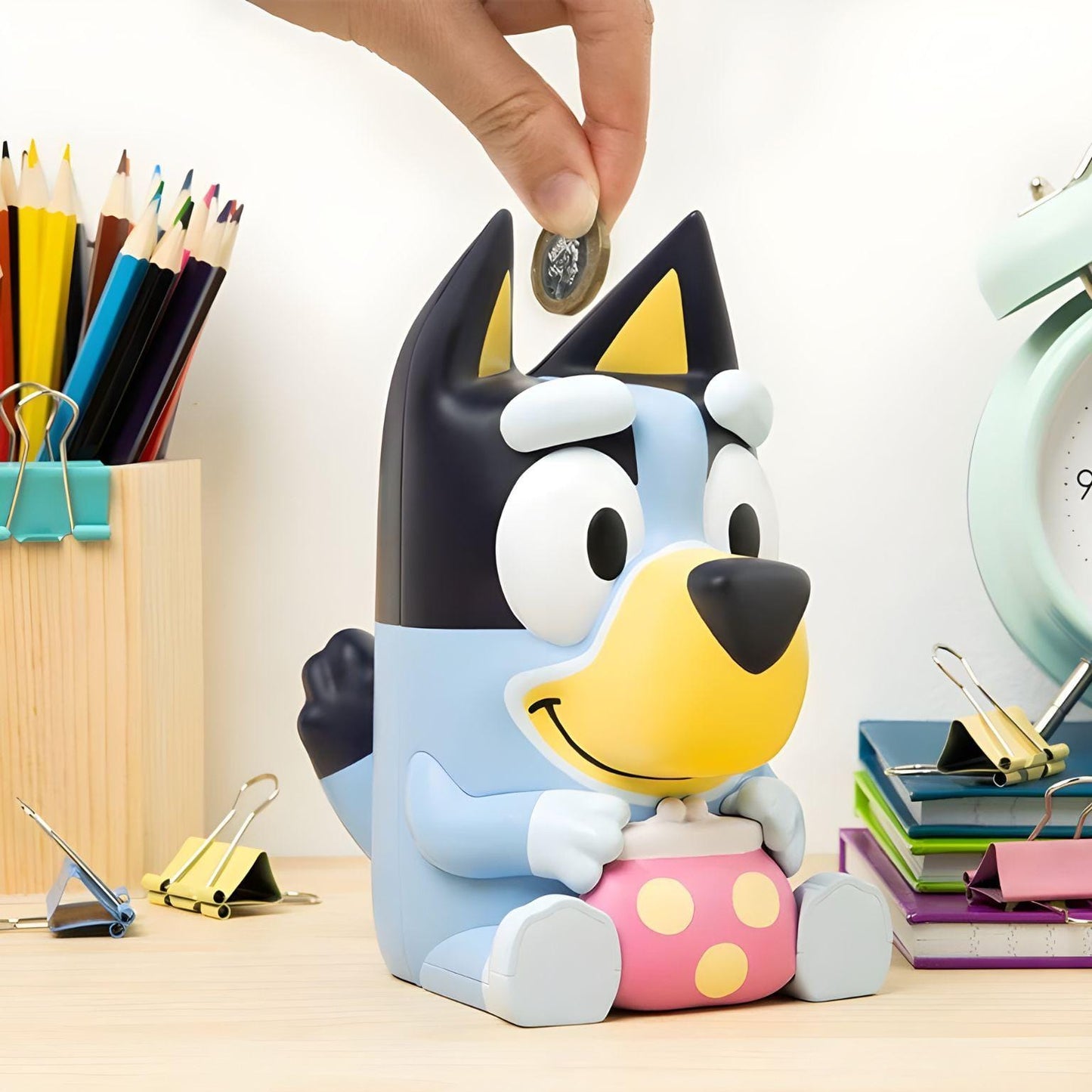 Apresentamos Mealheiro da Bluey 15 cm com o SKU 231446925 recomendado para + 4 anos