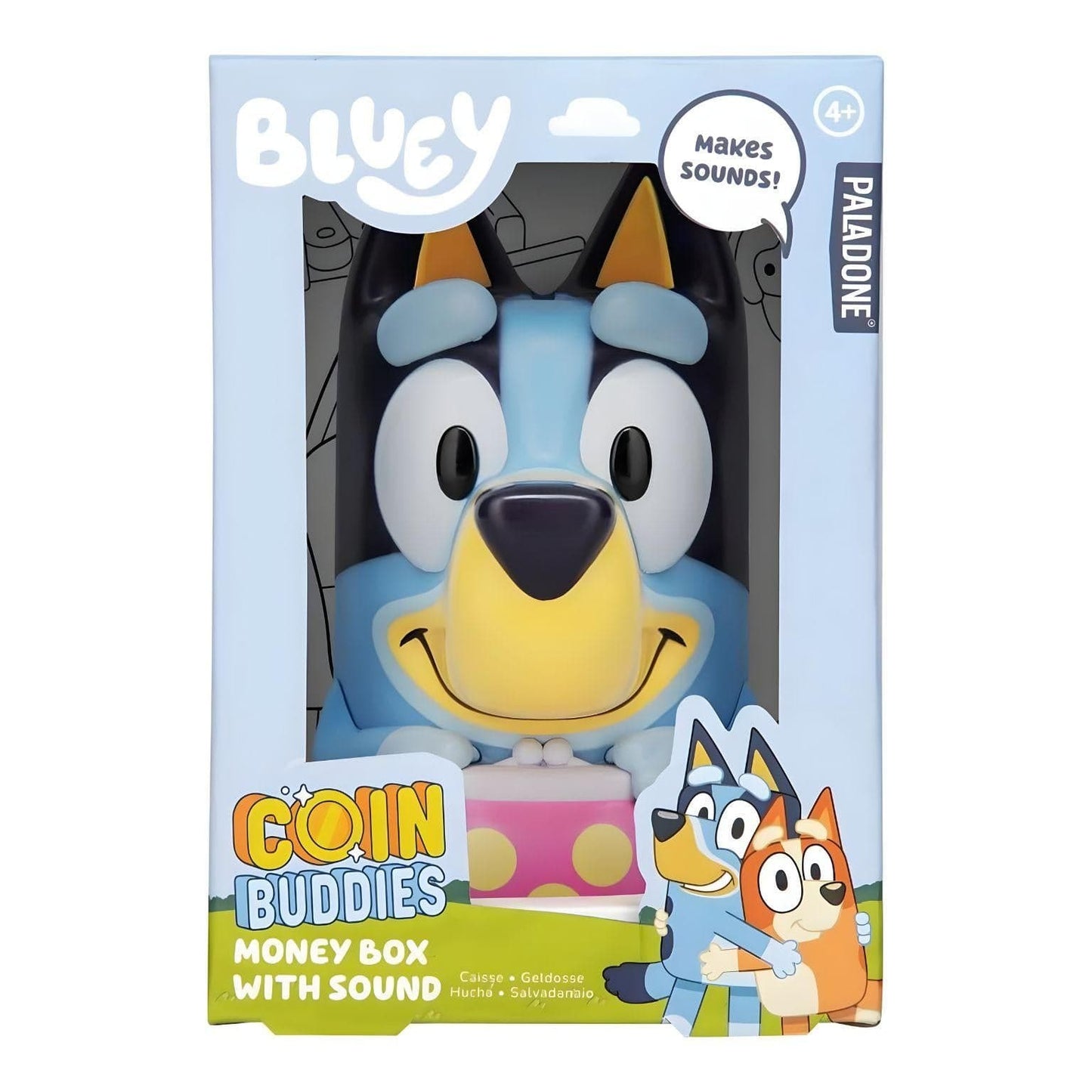 Apresentamos Mealheiro da Bluey 15 cm com o SKU 231446925 recomendado para + 4 anos