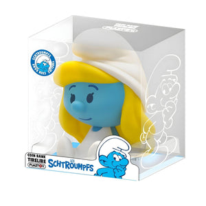 Apresentamos Mealheiro dos Smurfs - Smurfette 16 cm com o SKU 238009925 recomendado para + 3 anos