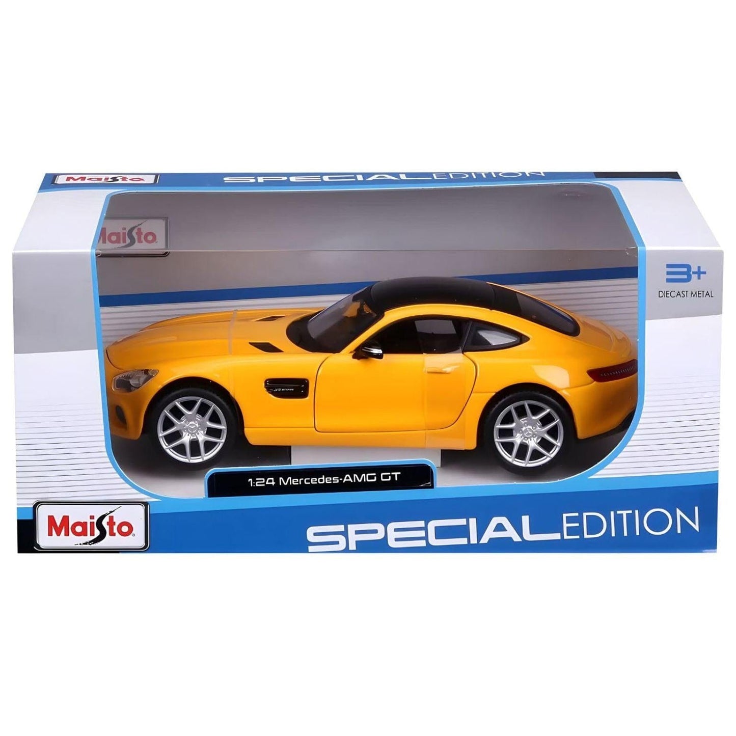 Apresentamos Mercedes-Benz AMG GT Amarelo com o SKU 133113425 recomendado para + 3 anos