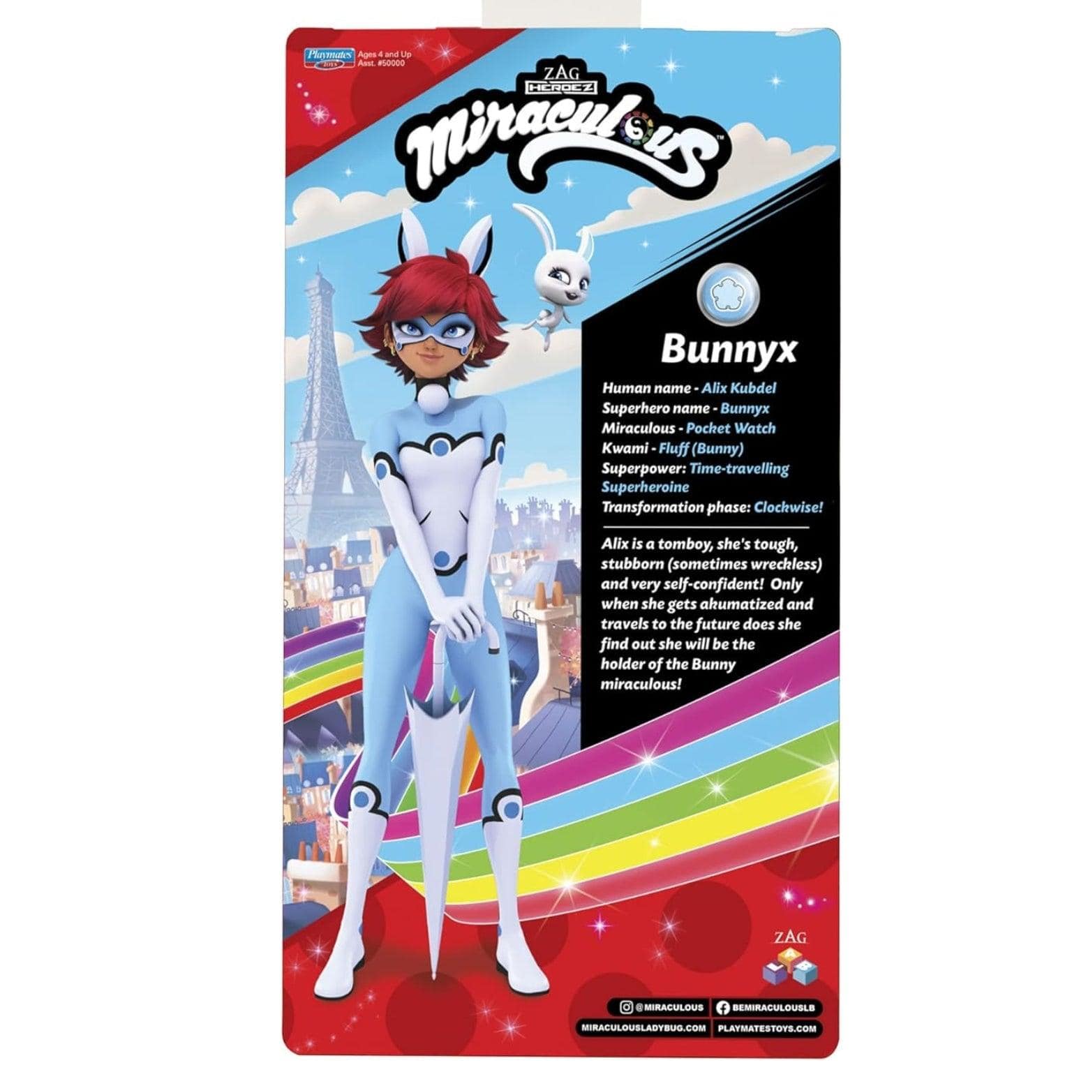 Apresentamos Miraculous Ladybug - Bunnyx com o SKU 25001124 recomendado para + 4 anos