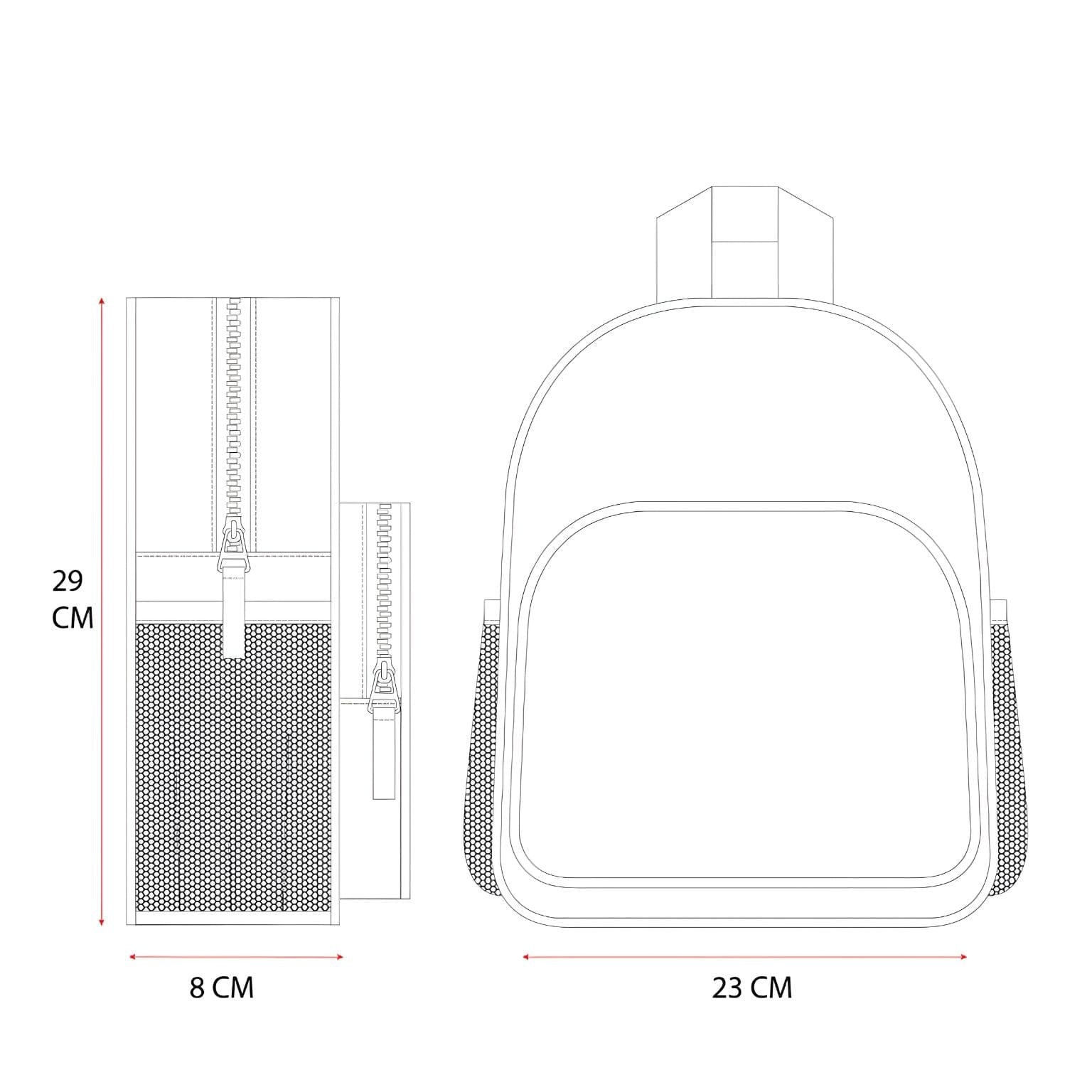 Apresentamos Mochila Hello Kitty Arco-íris com o SKU 230057325 recomendado para + 3 anos