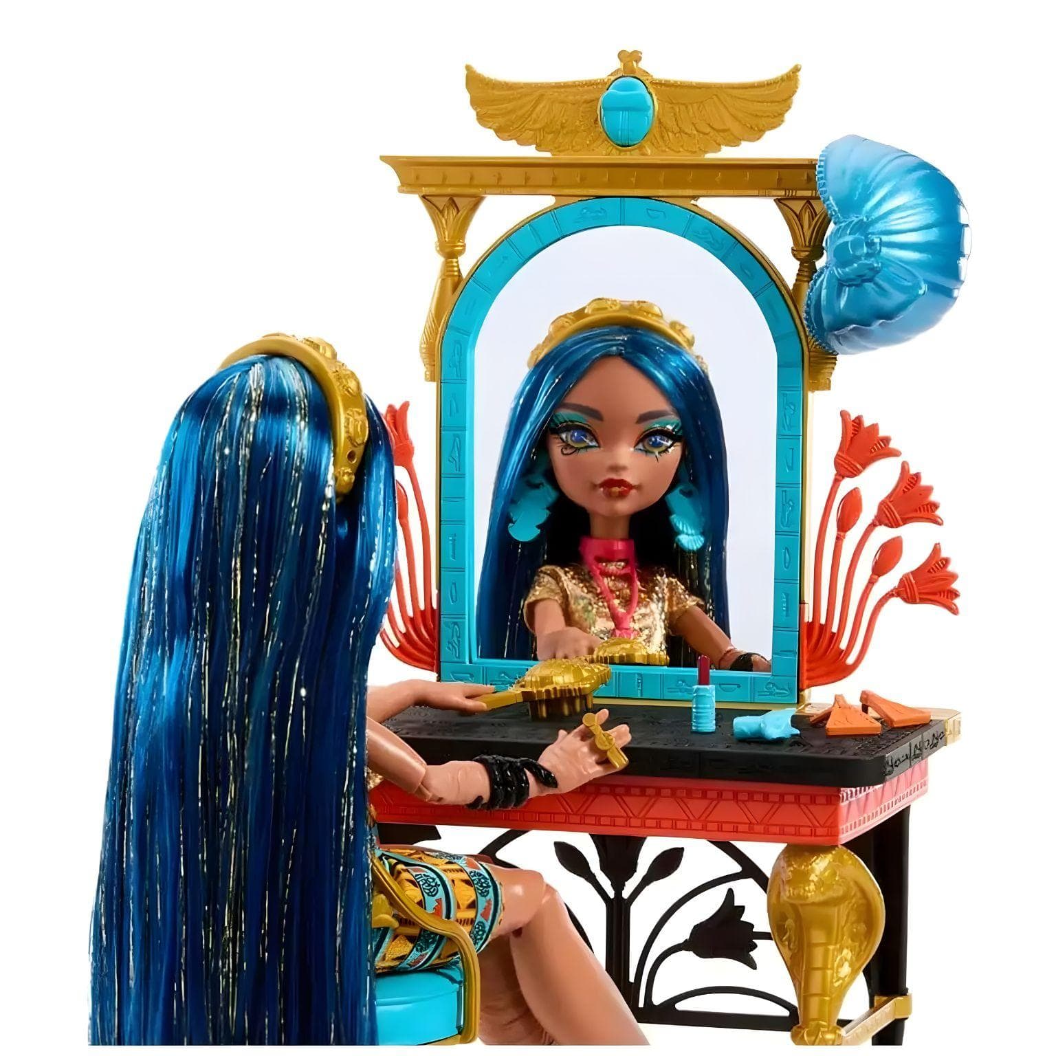 Apresentamos Monster High - Cleo de Nile com Tocador com o SKU 772304325 recomendado para + 4 anos