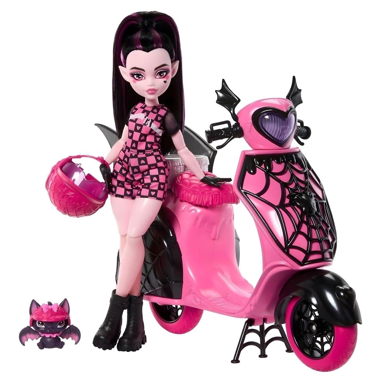 Apresentamos Monster High - Draculaura com Scooter com o SKU 772887625 recomendado para + 4 anos