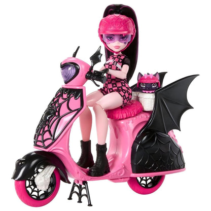 Monster High - Draculaura com Scooter