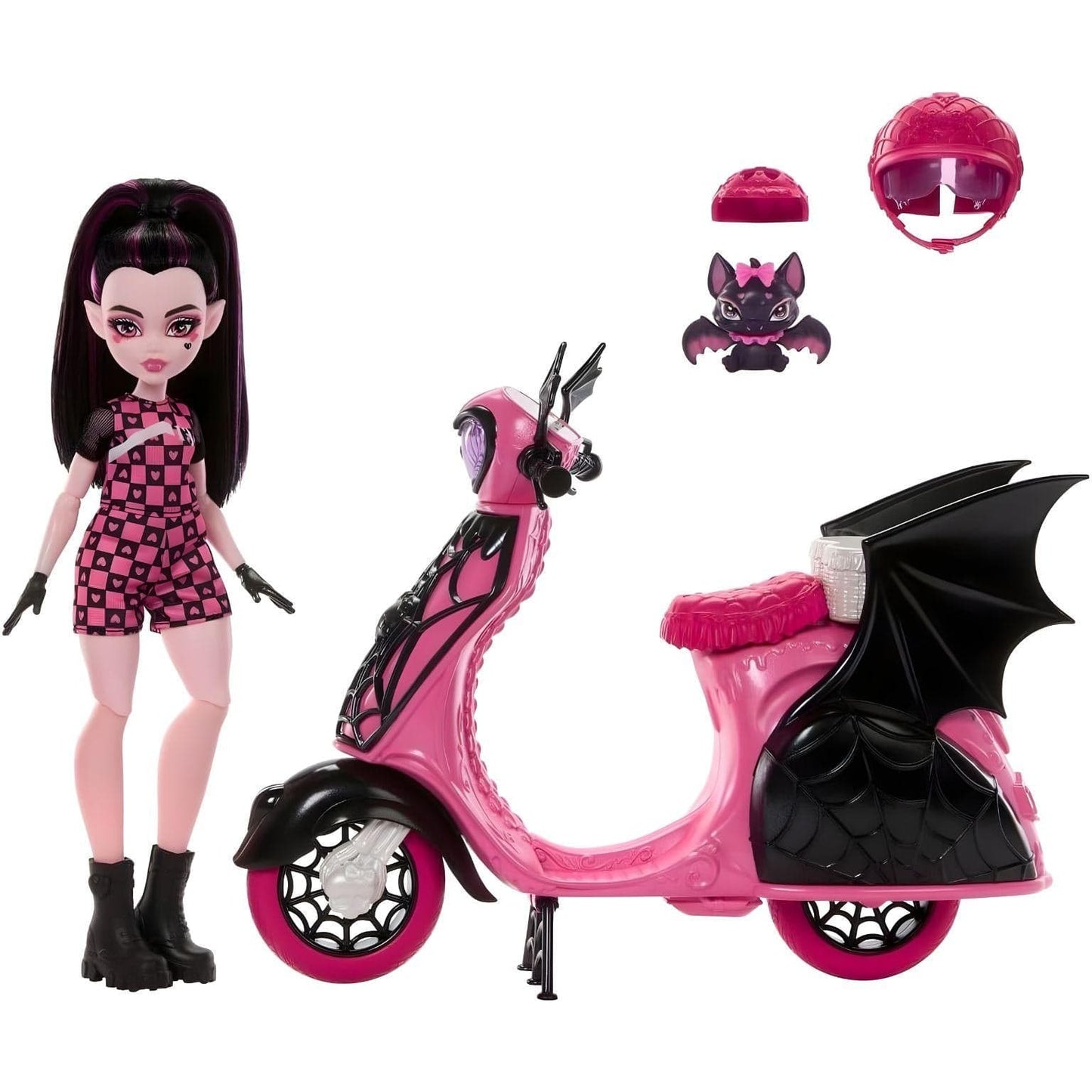 Apresentamos Monster High - Draculaura com Scooter com o SKU 772887625 recomendado para + 4 anos