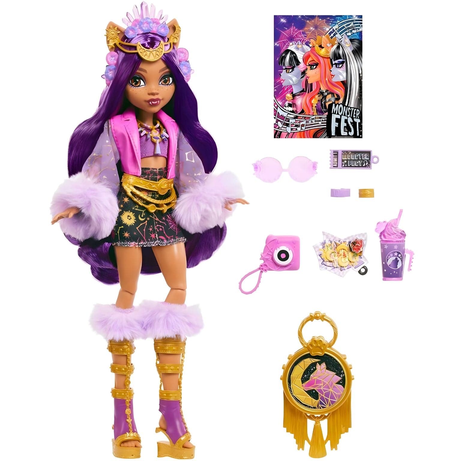 Apresentamos Monster High Festa Monstruosa - Clawdeen Wolf com o SKU 772306824 recomendado para + 4 anos