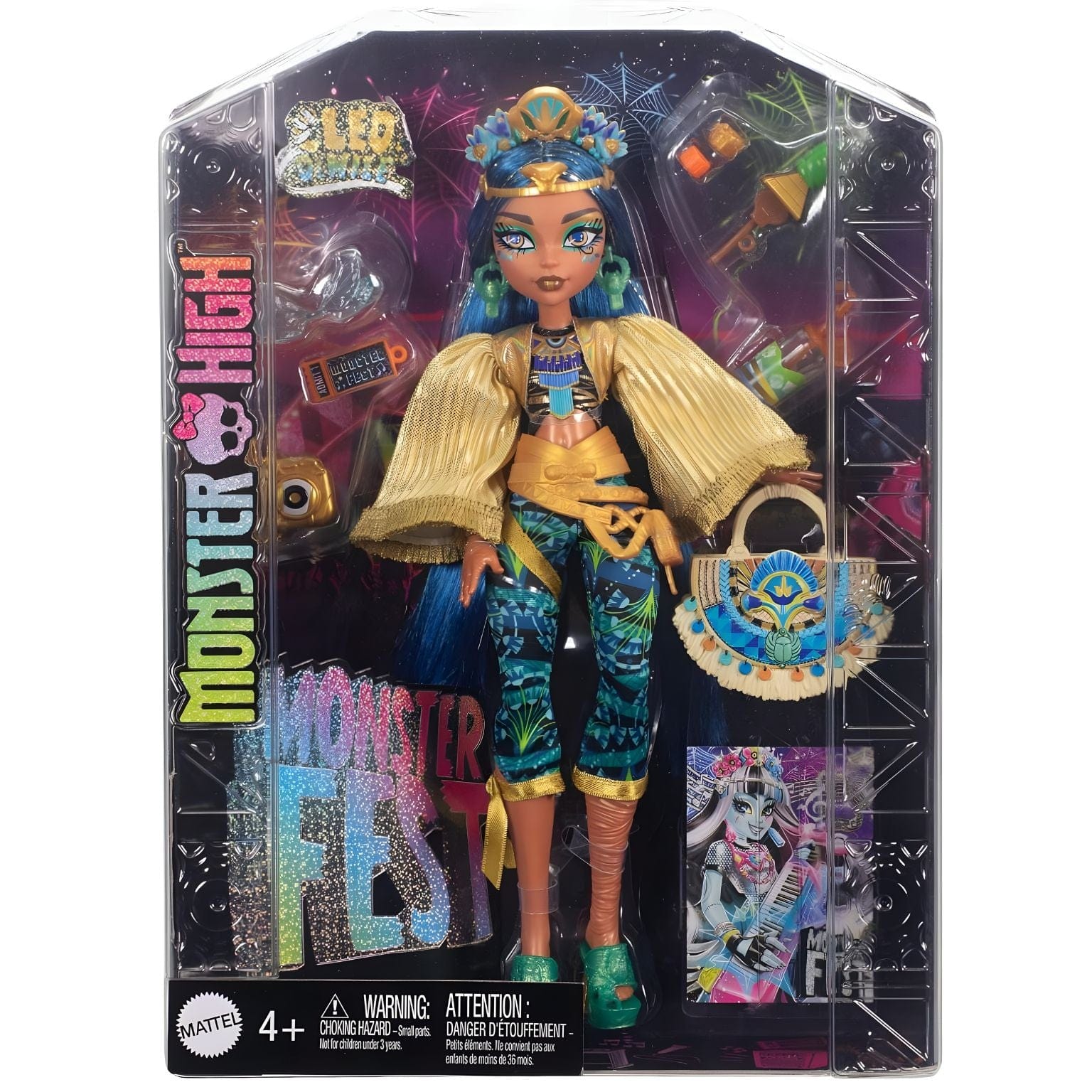 Apresentamos Monster High Festa Monstruosa - Cleo de Nille com o SKU 772303724 recomendado para + 4 anos