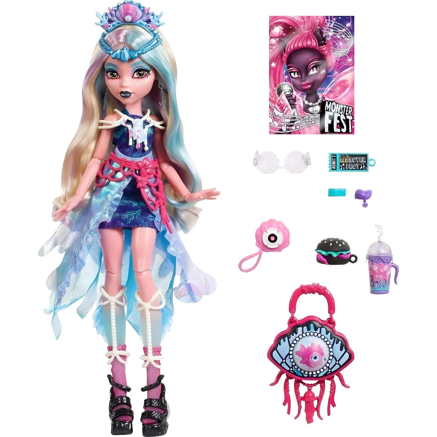 Apresentamos Monster High Festa Monstruosa - Lagoona Blue com o SKU 772304624 recomendado para + 4 anos