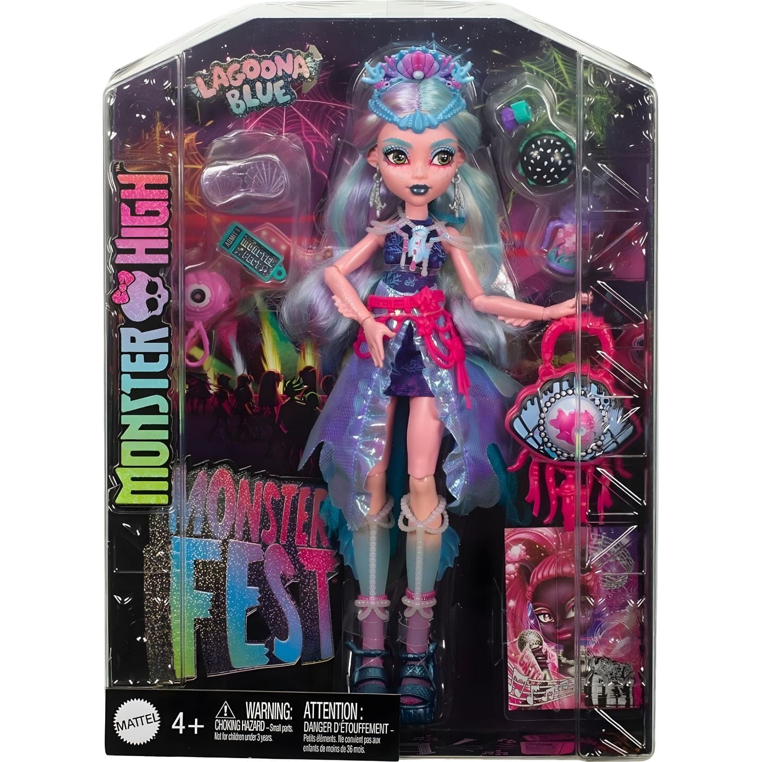 Apresentamos Monster High Festa Monstruosa - Lagoona Blue com o SKU 772304624 recomendado para + 4 anos
