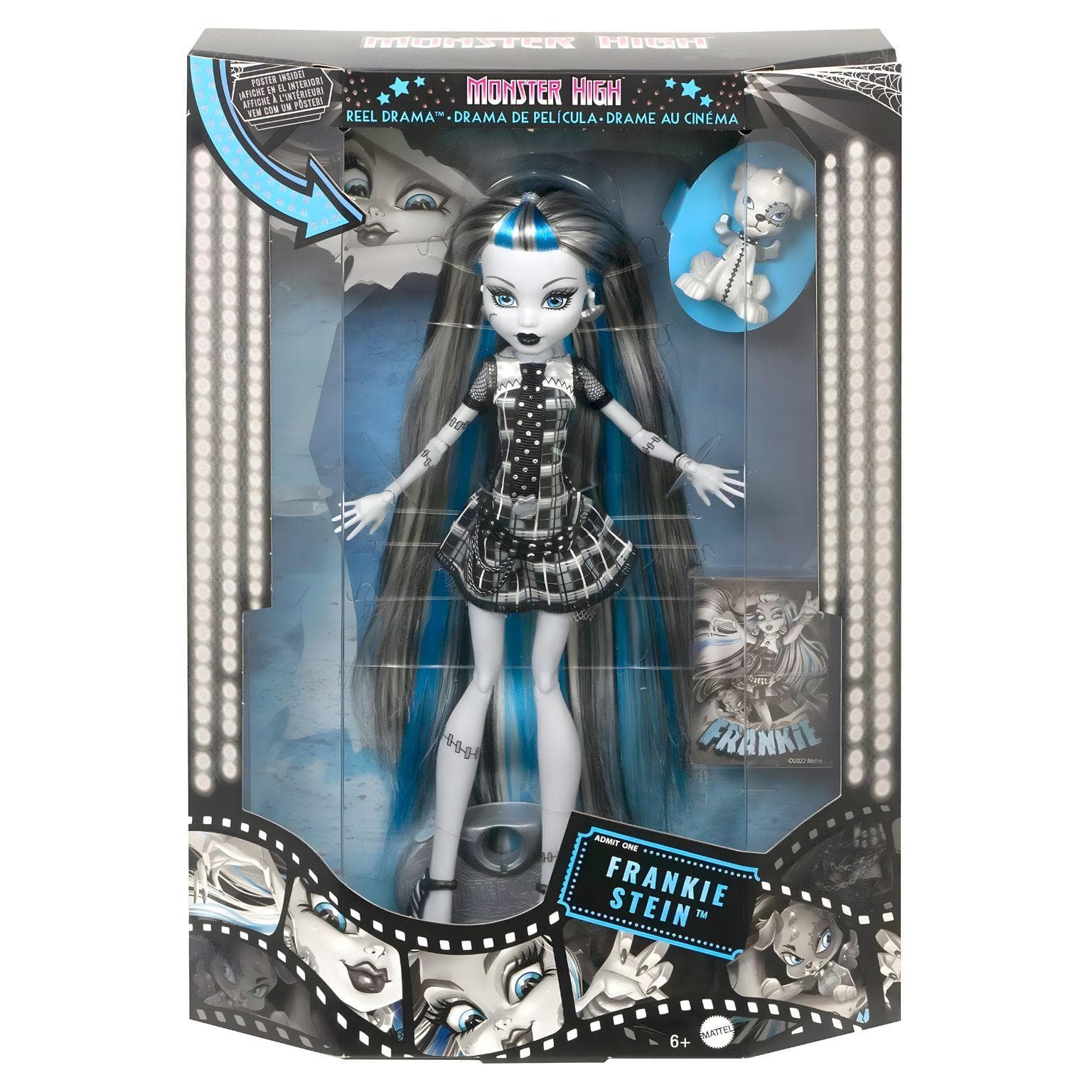 Apresentamos Monster High Real Drama - Frankie Stein com o SKU 771047825 recomendado para + 6 anos