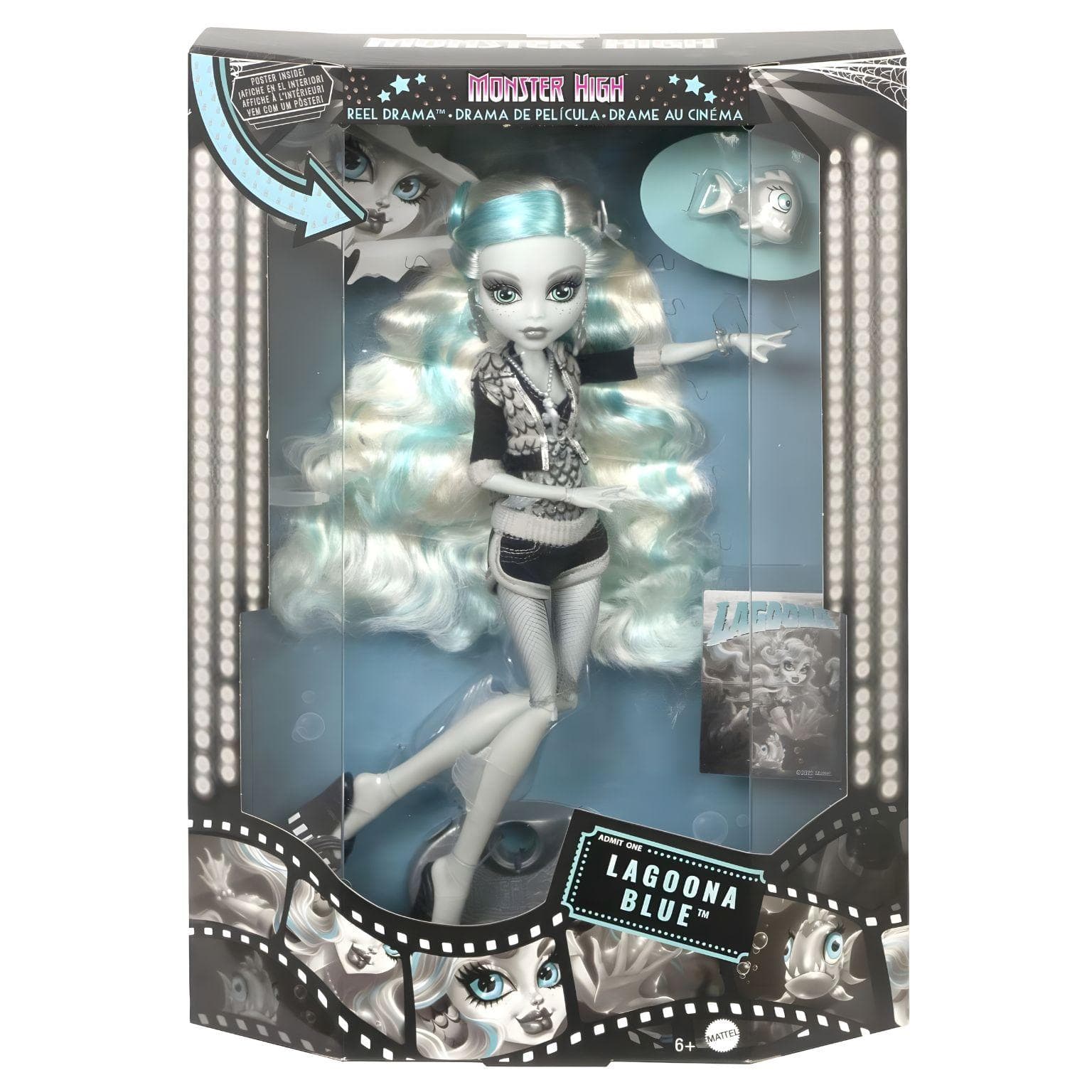 Apresentamos Monster High Real Drama - Lagoona Blue com o SKU 770479625 recomendado para + 6 anos