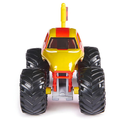 Monster Jam Marvel Iron Man: camião monstro visto de frente