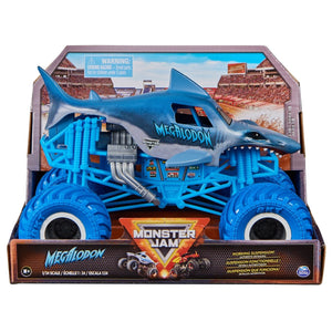 Apresentamos Monster Jam - Megalodon Azul com o SKU 776667524 recomendado para + 3 anos