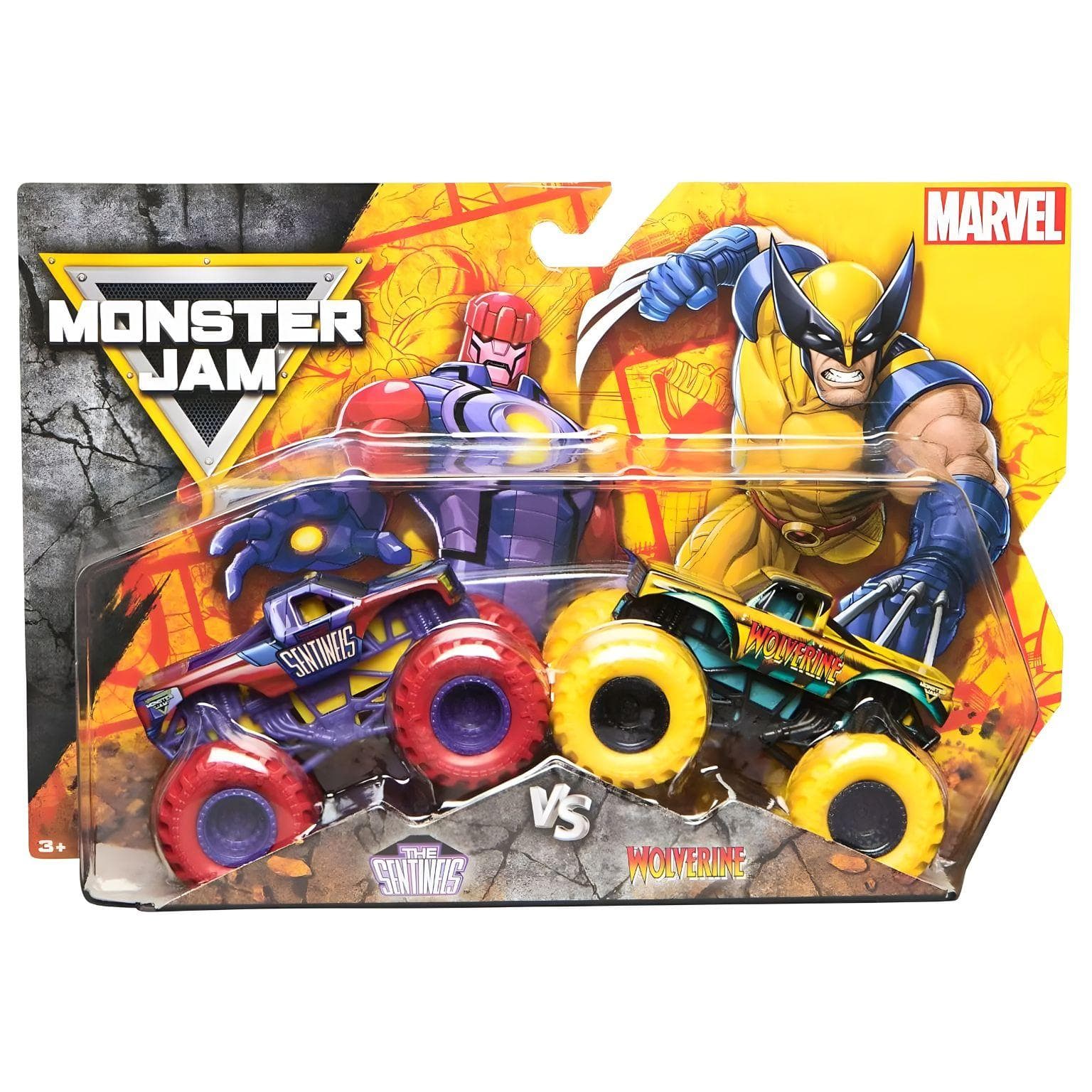 Apresentamos Monster Jam - The Sentinels vs Wolverine com o SKU 550264425 recomendado para + 3 anos