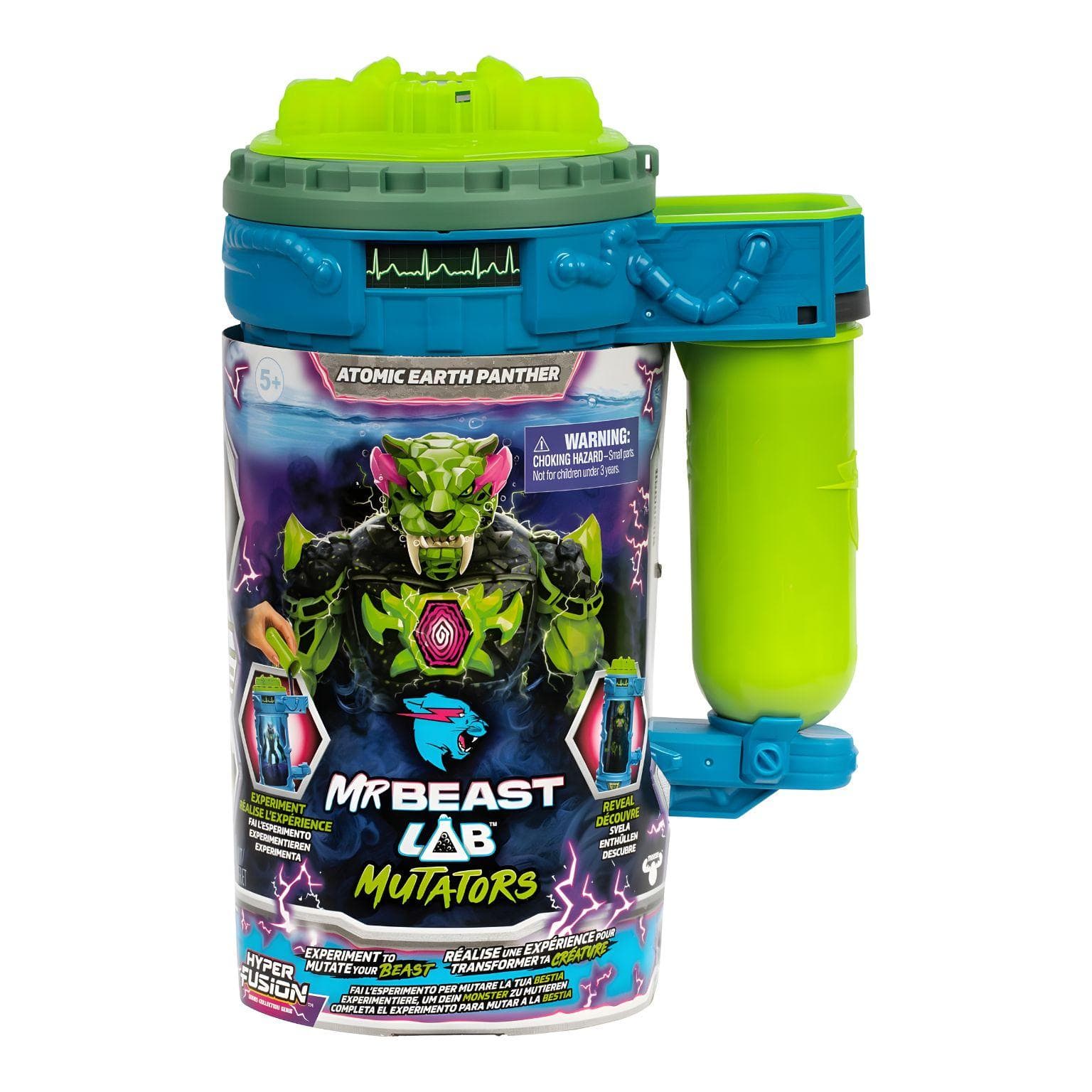 Apresentamos Mr. Beast Lab Atomic Earth Panther com o SKU 232500825 recomendado para + 5 anos