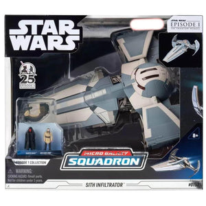 Apresentamos Nave Star wars Micro Galaxy Sith Infiltrator com o SKU 23025524 recomendado para + 8 anos