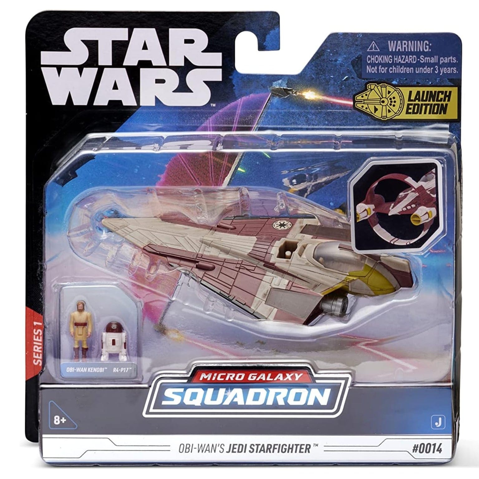 Apresentamos Nave Star Wars - OBI-WAN Kenobi’S Jedi Starfighter com o SKU 230001424 recomendado para + 8 anos