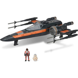 Apresentamos Nave Star Wars - Poe Dameron's T-70 X-Wing com o SKU 230001524 recomendado para + 8 anos