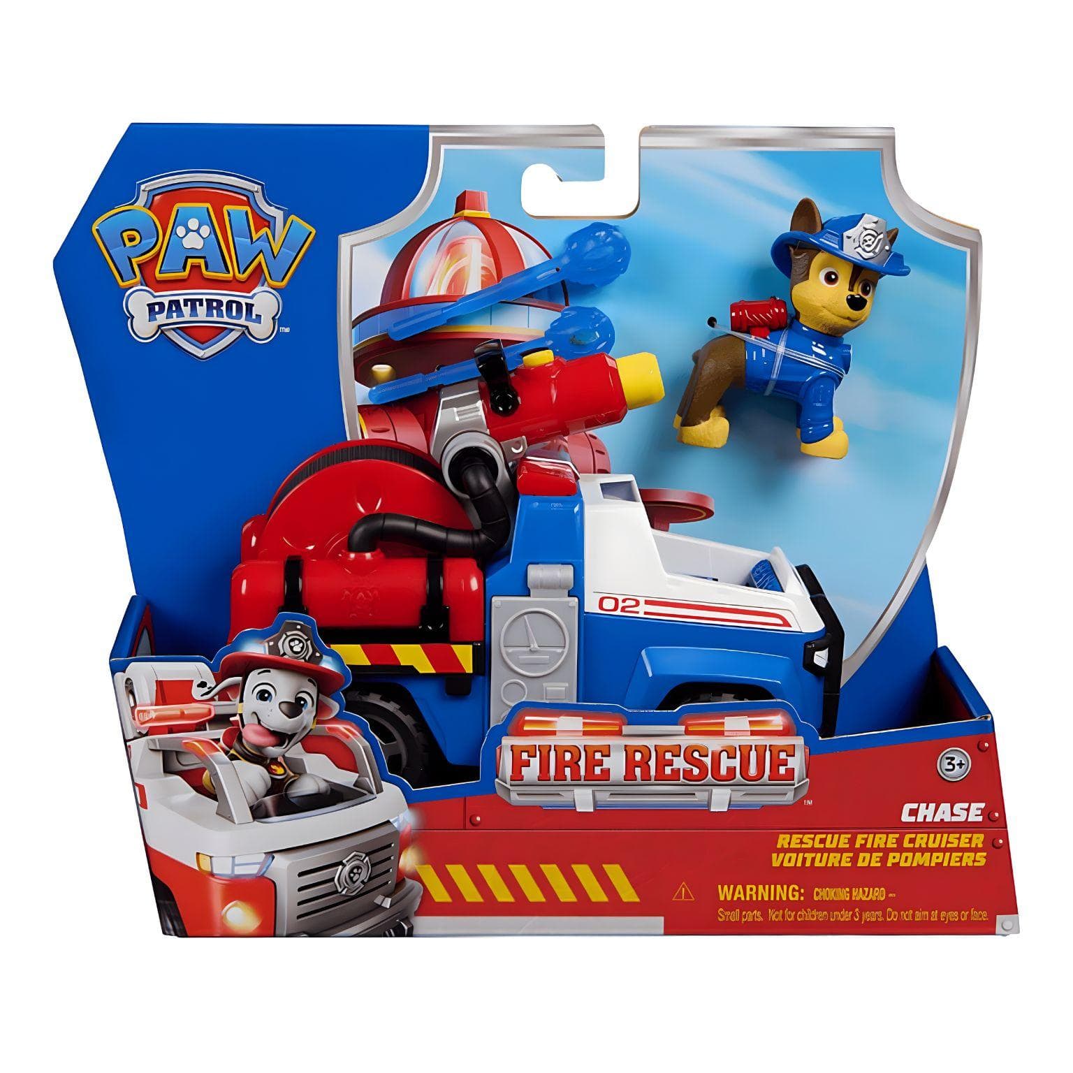 Apresentamos Patrulha Pata Fire Rescue - Chase com o SKU 550612025 recomendado para + 3 anos
