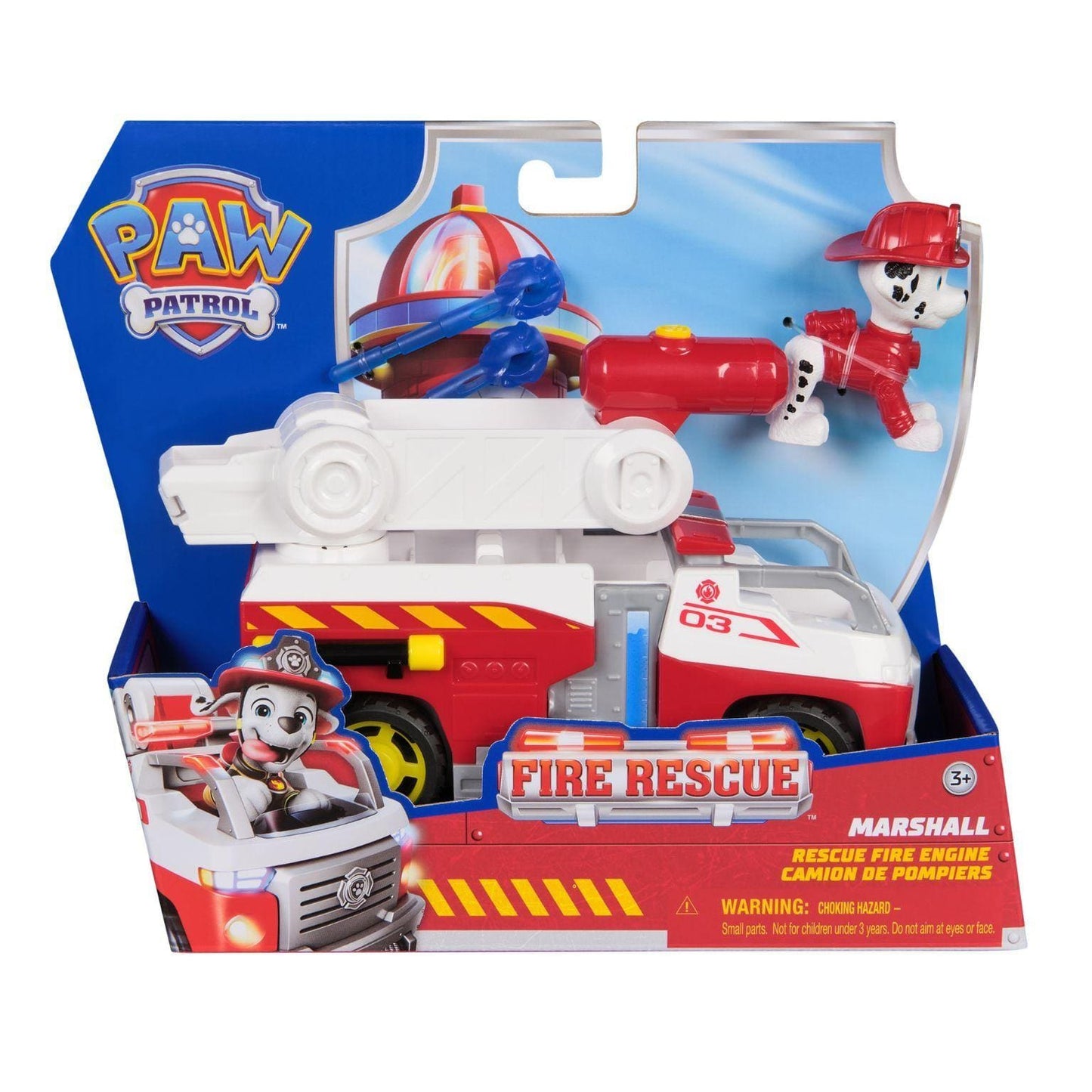 Apresentamos Patrulha Pata Fire Rescue - Marshall com o SKU 550614725 recomendado para + 3 anos